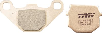 Brake Pad Set, disc brake TRW MCB519SI