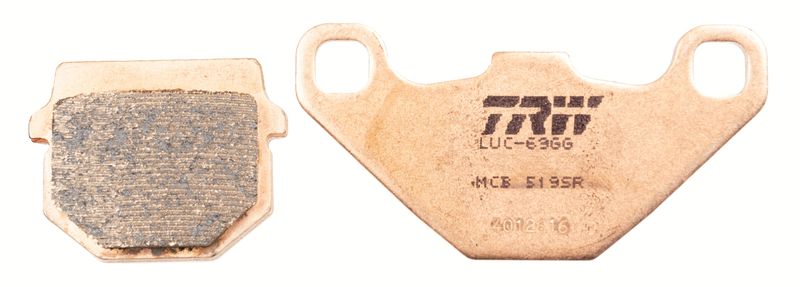 TRW MCB519SR Brake Pad Set, disc brake