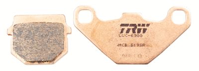 Brake Pad Set, disc brake TRW MCB519SR