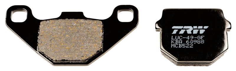 TRW MCB522 Brake Pad Set, disc brake