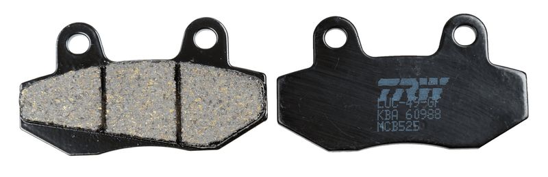TRW MCB525 Brake Pad Set, disc brake