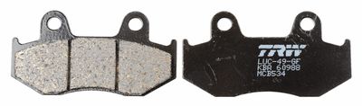 Brake Pad Set, disc brake TRW MCB534