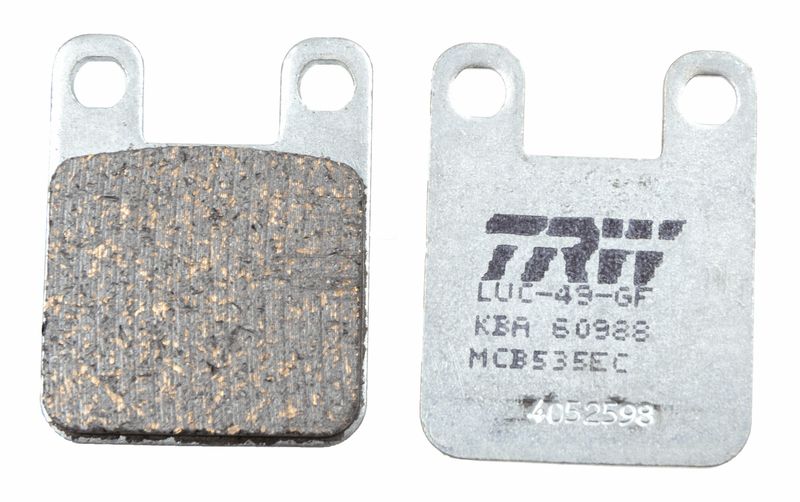 TRW MCB535EC Brake Pad Set, disc brake