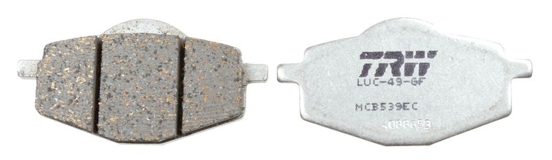 TRW MCB539EC Brake Pad Set, disc brake