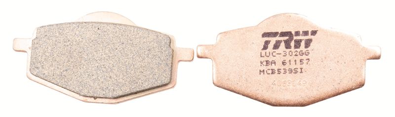 TRW MCB539SI Brake Pad Set, disc brake