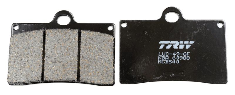 TRW MCB540 Brake Pad Set, disc brake