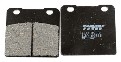 Brake Pad Set, disc brake TRW MCB542