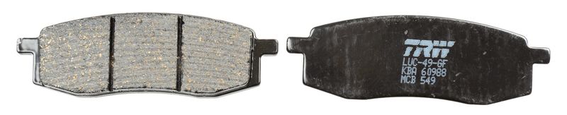 TRW MCB549 Brake Pad Set, disc brake