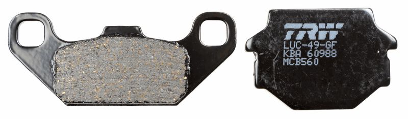 TRW MCB560 Brake Pad Set, disc brake