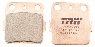 Brake Pad Set, disc brake TRW MCB561SI