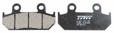 Brake Pad Set, disc brake TRW MCB562