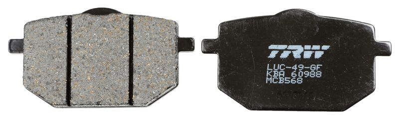 TRW MCB568 Brake Pad Set, disc brake