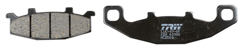 TRW MCB569 Brake Pad Set, disc brake