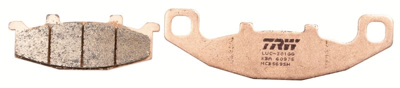 TRW MCB569SH Brake Pad Set, disc brake