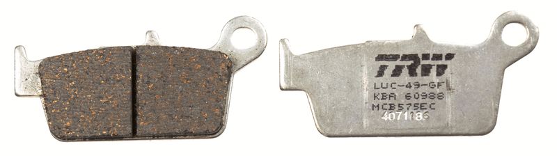 TRW MCB575EC Brake Pad Set, disc brake