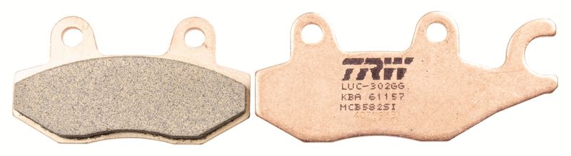 TRW MCB582SI Brake Pad Set, disc brake