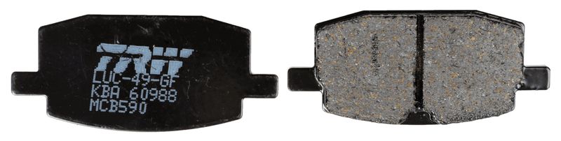 TRW MCB590 Brake Pad Set, disc brake