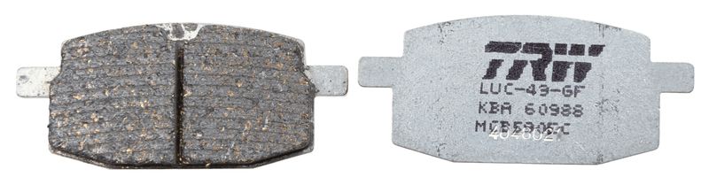 TRW MCB590EC Brake Pad Set, disc brake