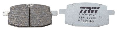 Brake Pad Set, disc brake TRW MCB590EC