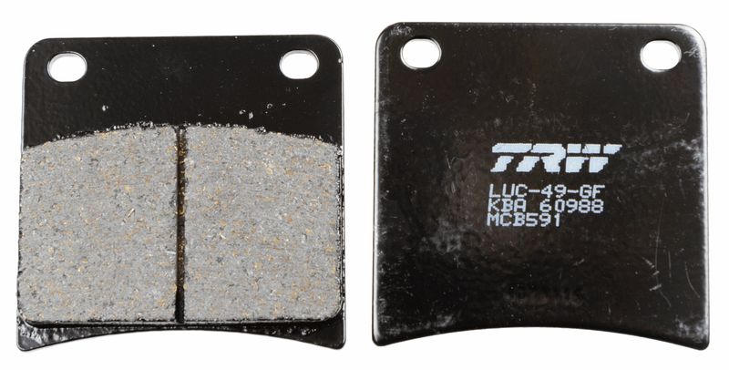 TRW MCB591 Brake Pad Set, disc brake