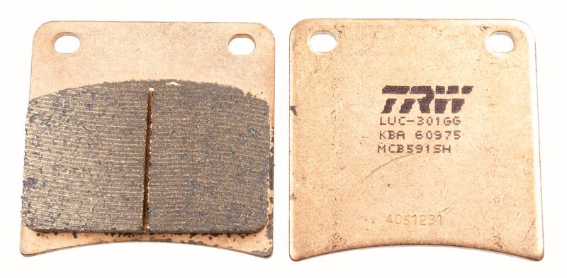 TRW MCB591SH Brake Pad Set, disc brake