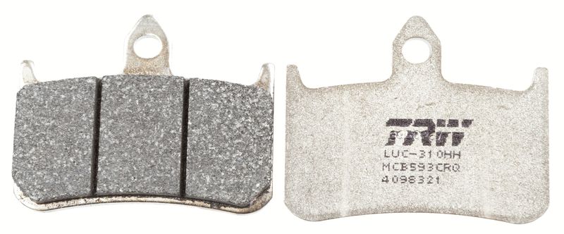 TRW MCB593CRQ Brake Pad Set, disc brake