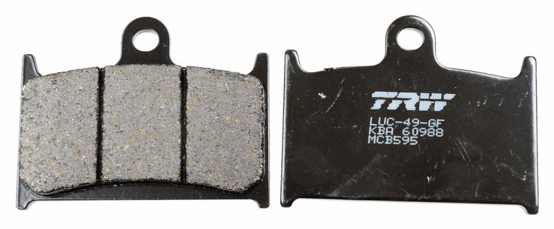 TRW MCB595 Brake Pad Set, disc brake