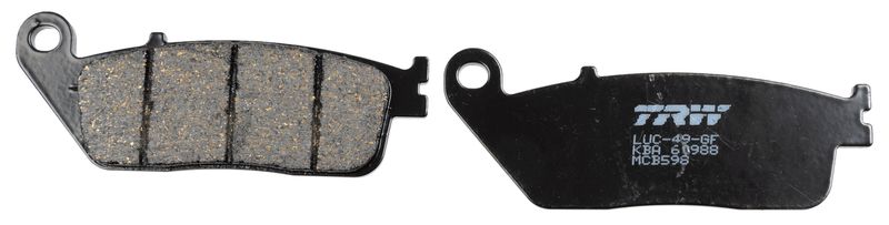 TRW MCB598 Brake Pad Set, disc brake