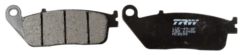 TRW MCB599 Brake Pad Set, disc brake