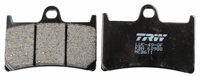 TRW MCB611 Brake Pad Set, disc brake