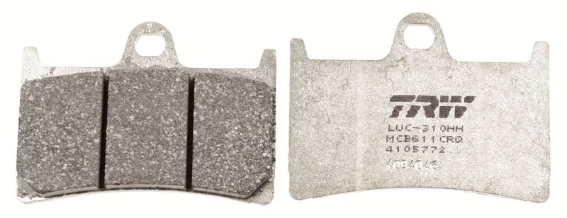 TRW MCB611CRQ Brake Pad Set, disc brake