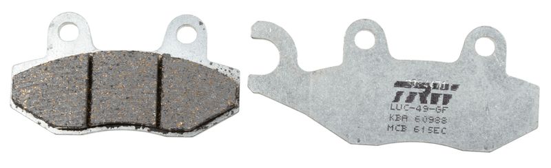 TRW MCB615EC Brake Pad Set, disc brake