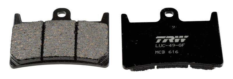 TRW MCB616 Brake Pad Set, disc brake