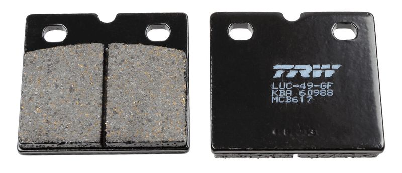 TRW MCB617 Brake Pad Set, disc brake