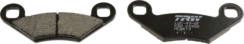 TRW MCB619 Brake Pad Set, disc brake