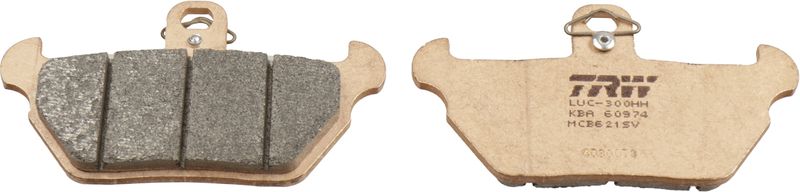 TRW MCB621SV Brake Pad Set, disc brake