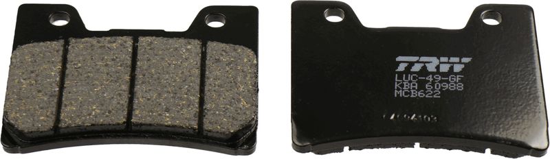 TRW MCB622 Brake Pad Set, disc brake