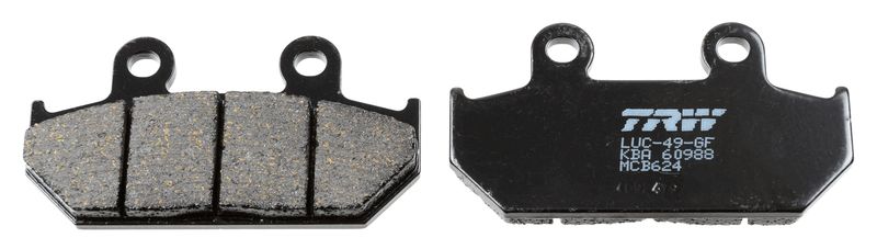 TRW MCB624 Brake Pad Set, disc brake