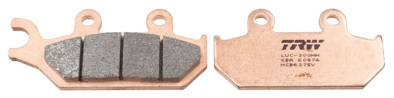 TRW MCB627SV Brake Pad Set, disc brake