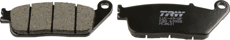TRW MCB631 Brake Pad Set, disc brake