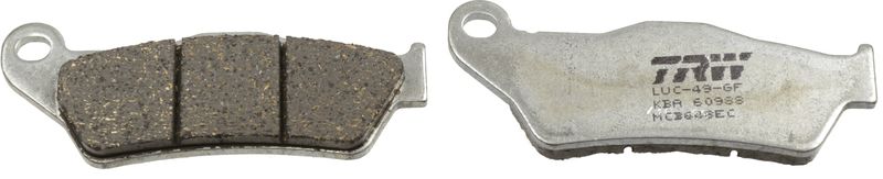 TRW MCB648EC Brake Pad Set, disc brake