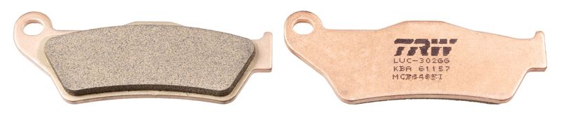 TRW MCB648SI Brake Pad Set, disc brake