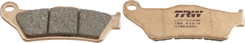 TRW MCB648SV Brake Pad Set, disc brake