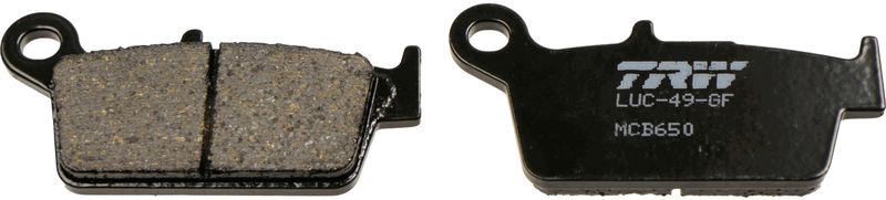 TRW MCB650 Brake Pad Set, disc brake