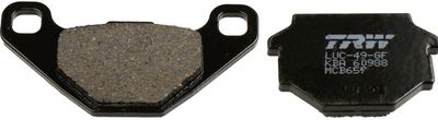 Brake Pad Set, disc brake TRW MCB657