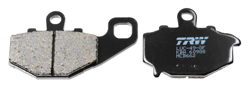 TRW MCB662 Brake Pad Set, disc brake