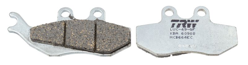TRW MCB664EC Brake Pad Set, disc brake