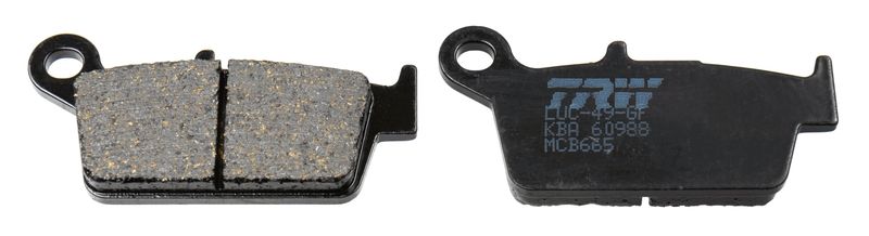 TRW MCB665 Brake Pad Set, disc brake