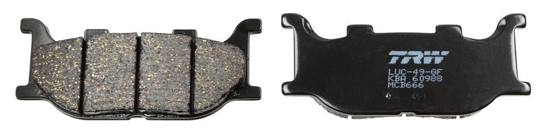 TRW MCB666 Brake Pad Set, disc brake