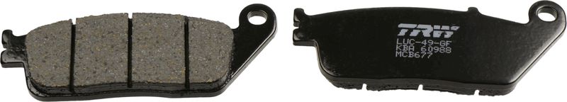 TRW MCB677 Brake Pad Set, disc brake